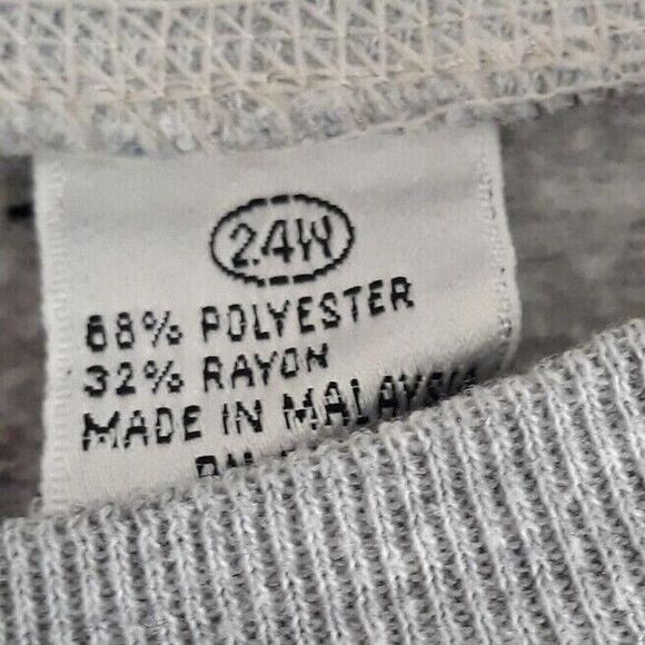 B I Gear Sport Shirt Top Womens 24W Gray Floral Long Sleeve - Picture 10 of 10